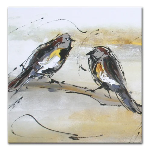 schilderij musjes