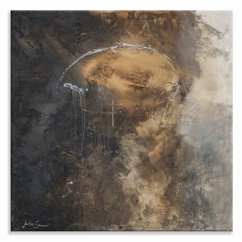 bruin schilderij