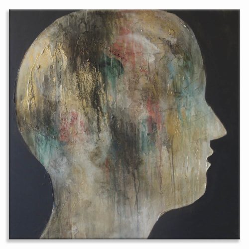 schilderij mannenhoofd