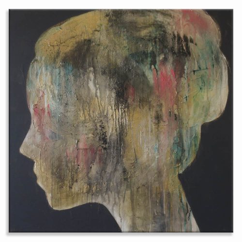 schilderij vrouwenhoofd